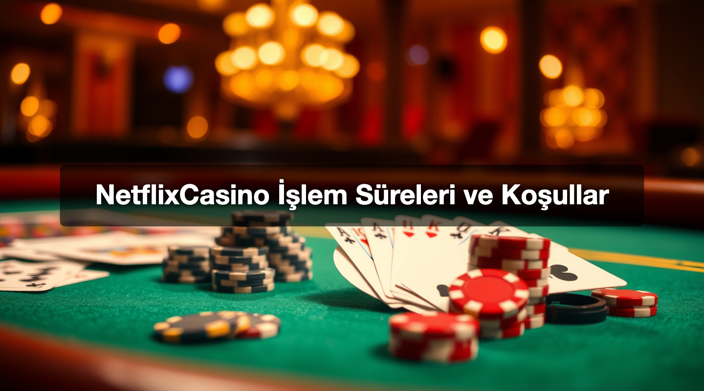 NetflixCasino İşlem Süreleri ve Koşullar